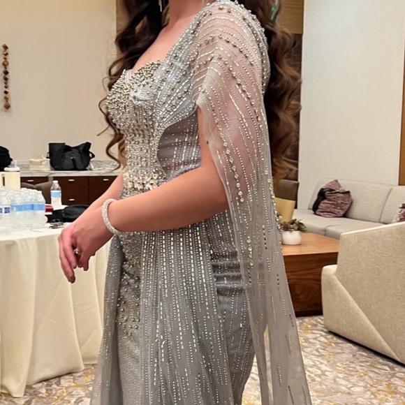 Embellished Evening Gown - Picture 9 of 11